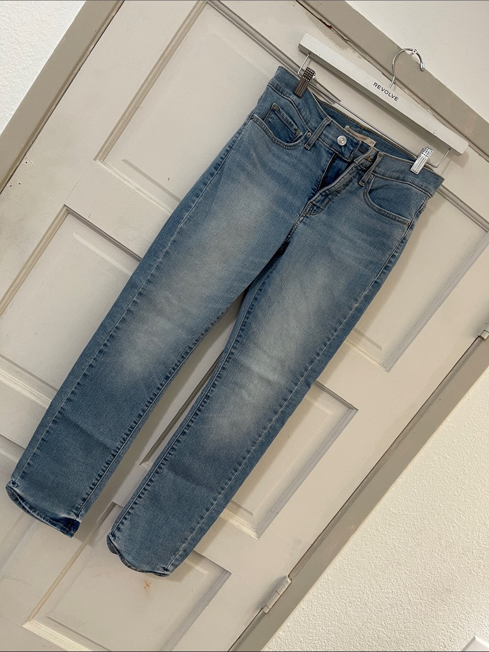 Levi's Light Blue Straight Leg Women's Jeans